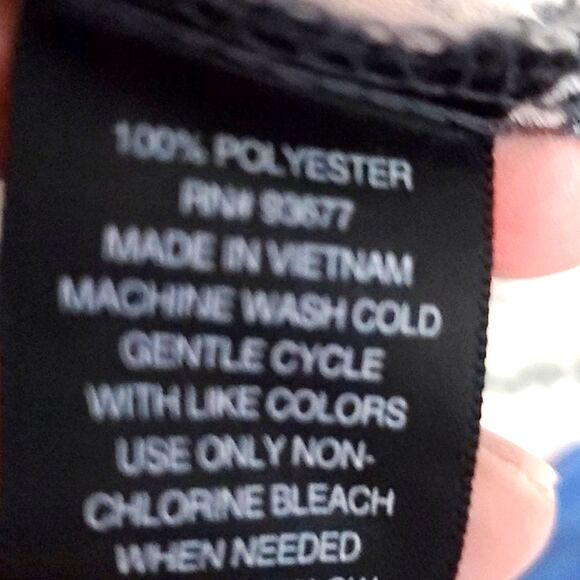 Worthington Pink & Black Snake Print Balloon Sleeves Flowy Tunic Top - Picture 11 of 11